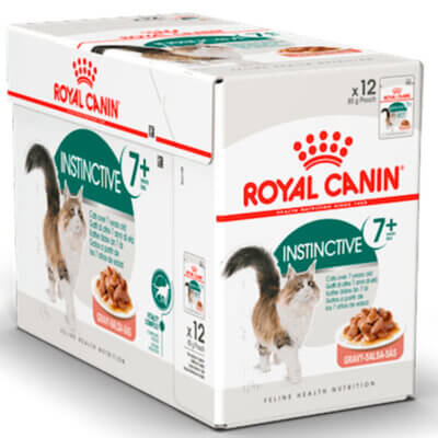 royal canin instinctive vådfoder kat sovs 7+