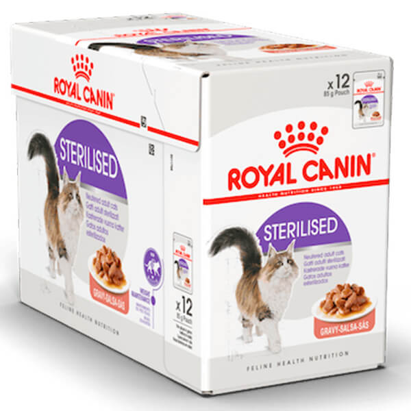royal canin sterilised vådfoder kat